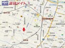 地図 四日市あすなろう鉄道内部線/赤堀駅 徒歩7分 3階 築38年
