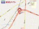 地図 四日市あすなろう鉄道内部線/追分駅 徒歩4分 2階 築30年