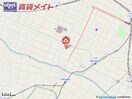 地図 四日市あすなろう鉄道内部線/赤堀駅 徒歩9分 1階 築17年