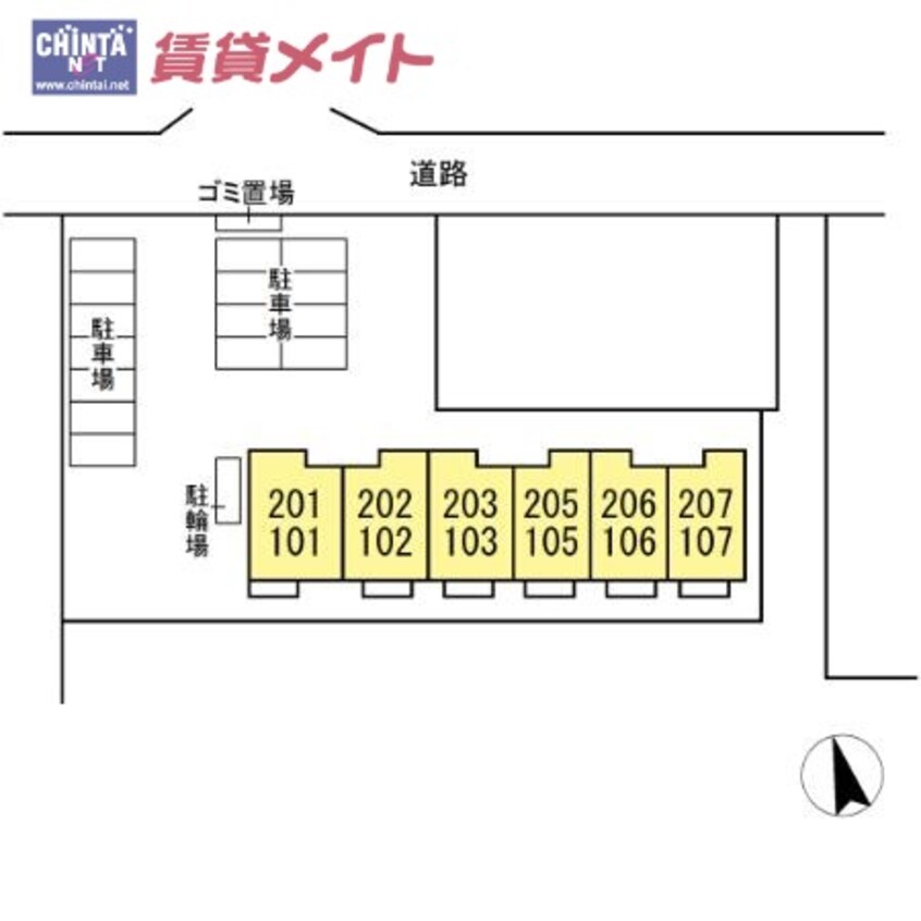  四日市あすなろう鉄道内部線/日永駅 徒歩5分 1階 1年未満