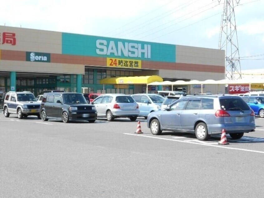 スーパーまで1600m※スーパーサンシ　サンビーム店 四日市あすなろう鉄道内部線/内部駅 徒歩27分 3階 築23年