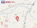 地図 四日市あすなろう鉄道内部線/南日永駅 徒歩5分 2階 築45年