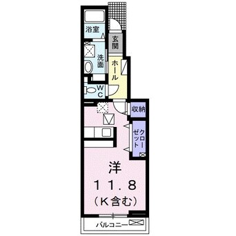 間取図 四日市あすなろう鉄道内部線/南日永駅 徒歩8分 1階 築5年