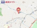 地図 四日市あすなろう鉄道内部線/日永駅 徒歩9分 2階 築21年