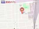 地図 近鉄名古屋線/塩浜駅 徒歩7分 3階 築28年