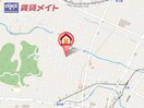 地図 四日市あすなろう鉄道内部線/日永駅 徒歩18分 3階 築3年