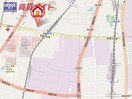 地図 関西本線（東海）/南四日市駅 徒歩4分 1階 築24年