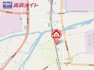 地図 近鉄名古屋線/北楠駅 徒歩13分 1階 築32年