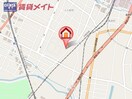 地図 近鉄名古屋線/新正駅 徒歩8分 1階 築16年