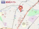 地図 四日市あすなろう鉄道内部線/南日永駅 徒歩8分 2階 築11年