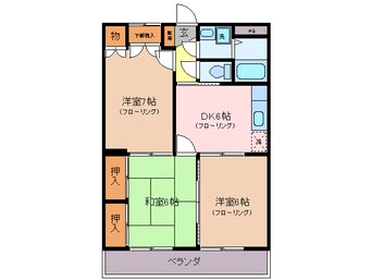 間取図 エンペラー堀