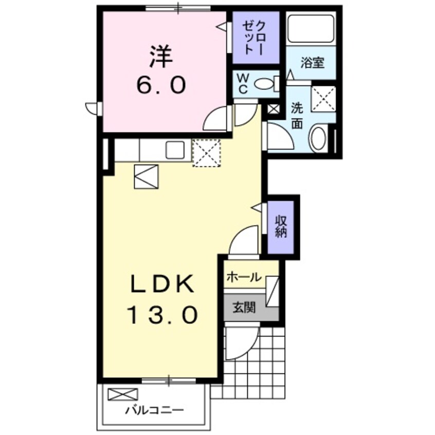 間取図 エフ・プロムナード