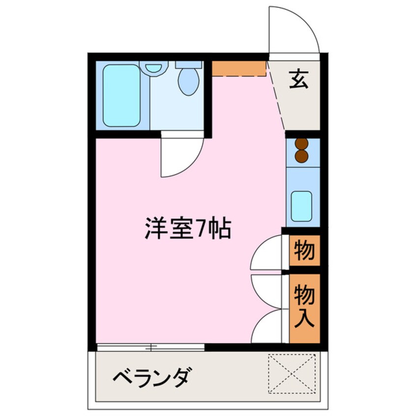 間取図 メゾン岡出