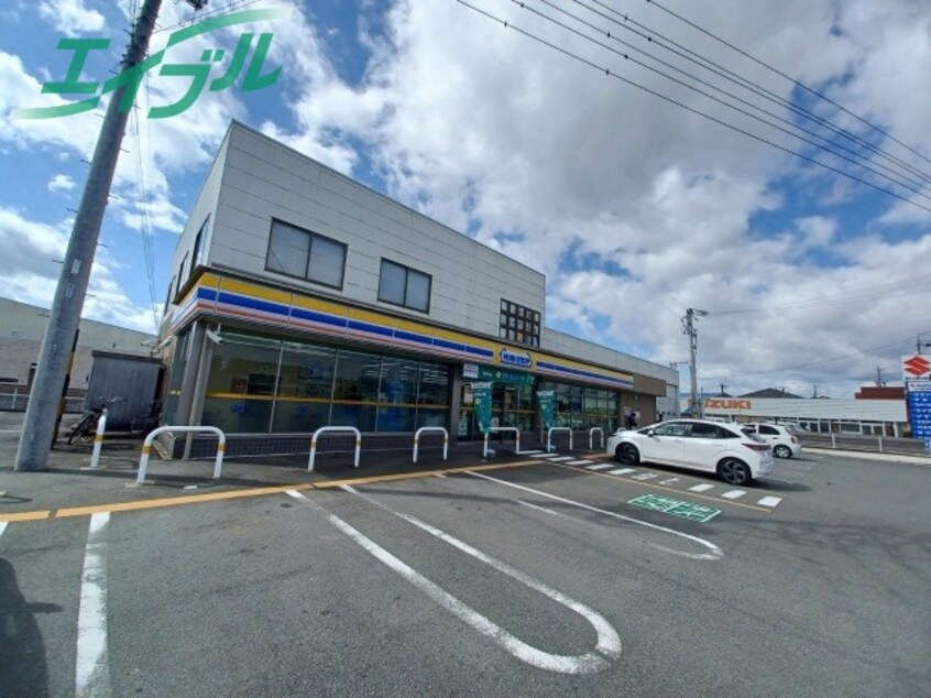 コンビニまで400m※ミニストップ　伊勢黒瀬町店 アンジュール