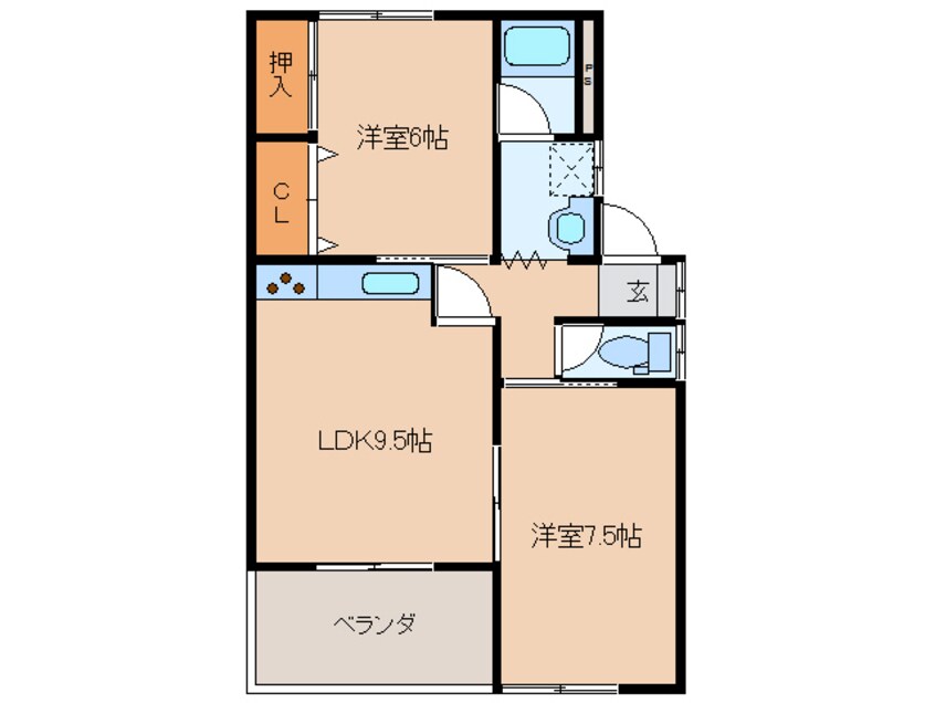 間取図 やまびこ　3