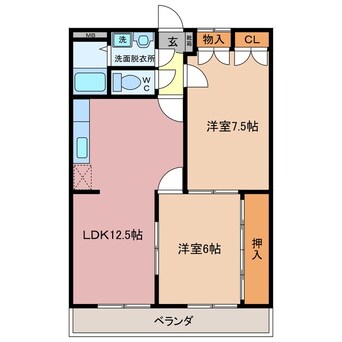 間取図 佐々木マンション