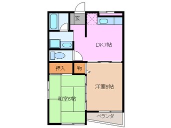 間取図 ブランシェ