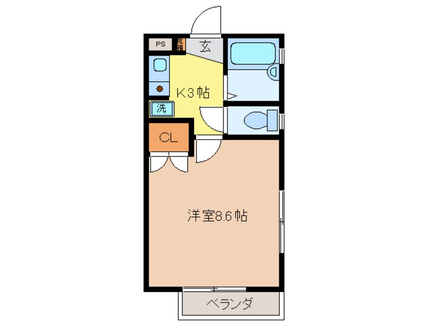 間取図 ハイブリッジ桜木