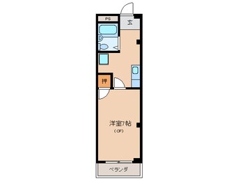 間取図 パークシャトー玉城