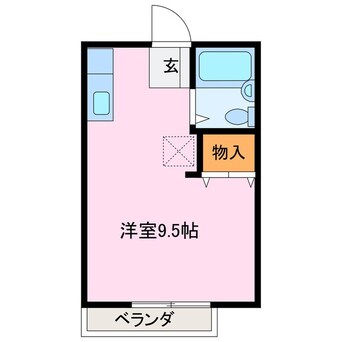 間取図 ビーラインミュー