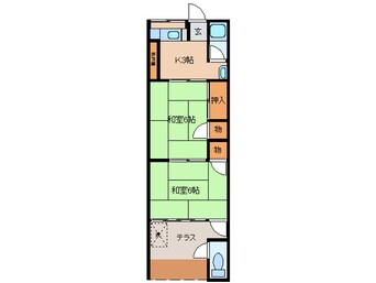 間取図 宮町マンション