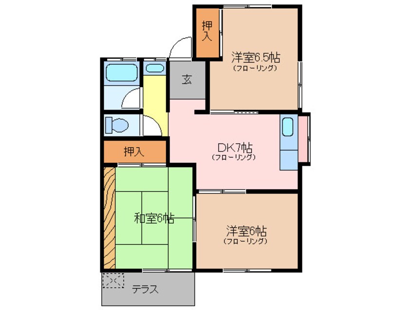 間取図 ライラック