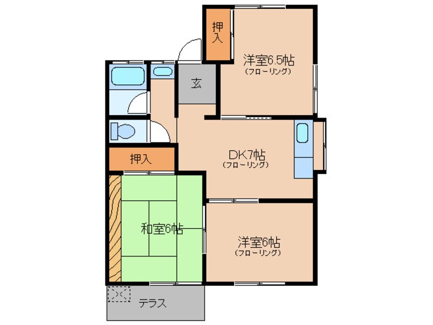 間取図 ライラック