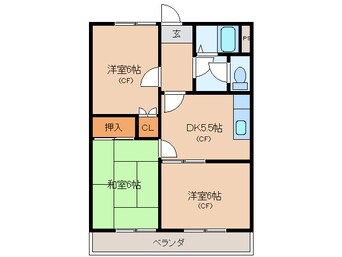 間取図 レジデンスモトマチ