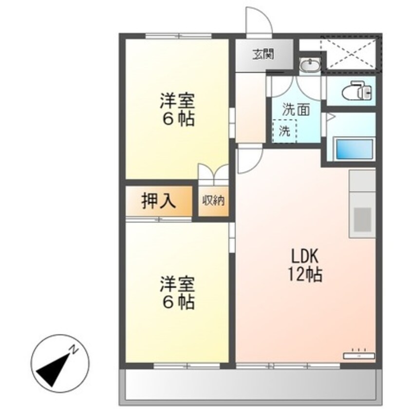 間取図 レジデンスモトマチ