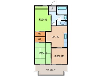 間取図 メゾンやまなみ