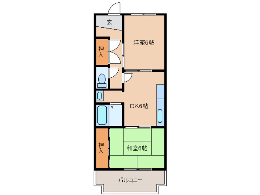 間取図 メゾンやまなみ