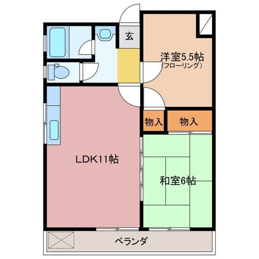 間取図 富士マンション