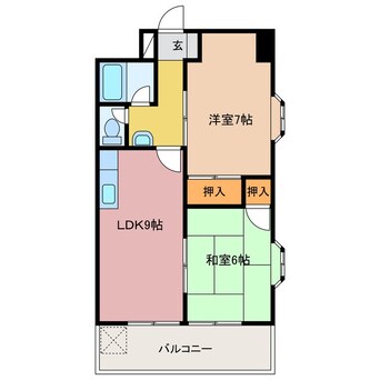 間取図 富士マンション