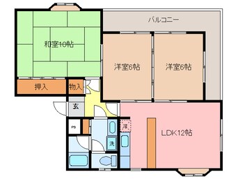 間取図 徳川台ロイヤルマンション