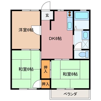 間取図 エンディングシティ