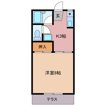 間取図 グラバーハウス玉城