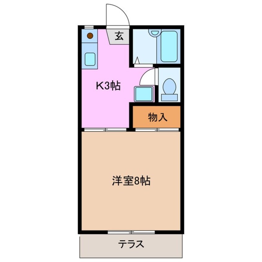 間取図 グラバーハウス玉城