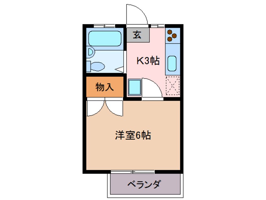 間取図 キャンパスライフ