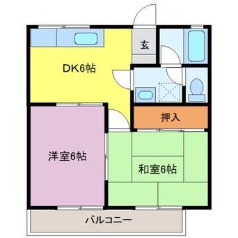 間取図 シャトルサンライズ