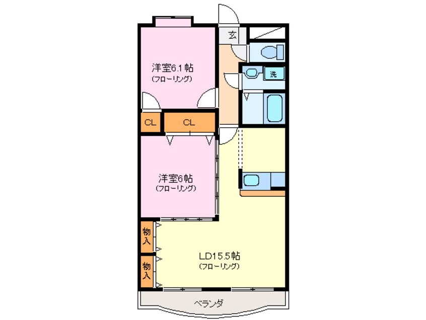 間取図 メゾンプランドール