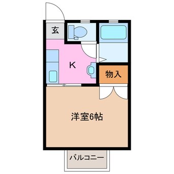 間取図 メゾンアミータ