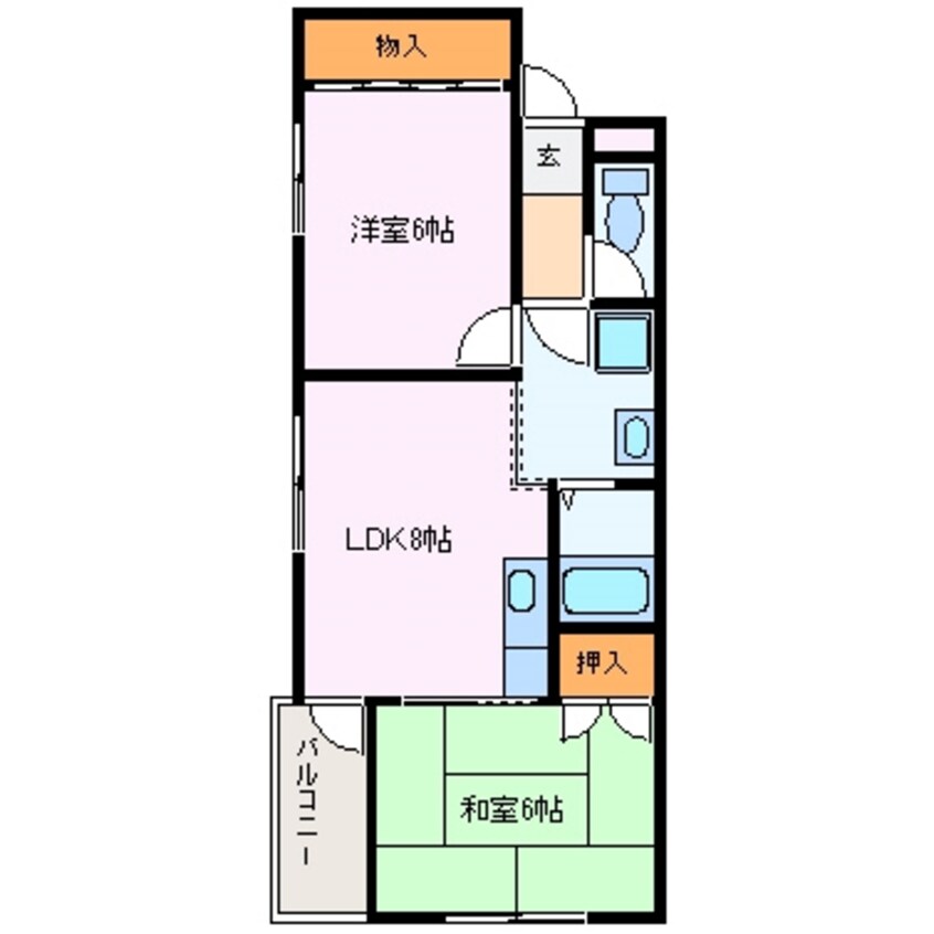 間取図 シャトルFX