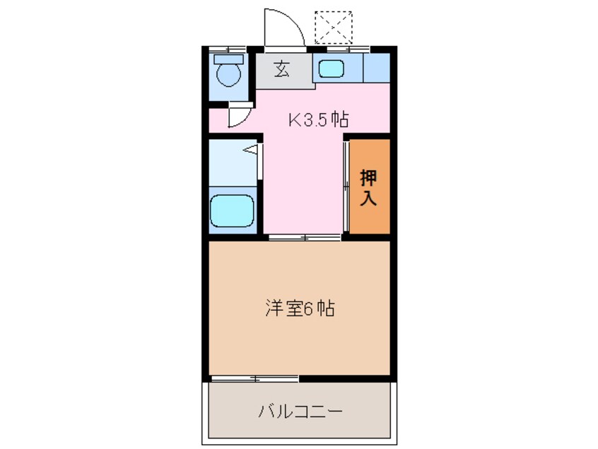 間取図 岩渕松鶴