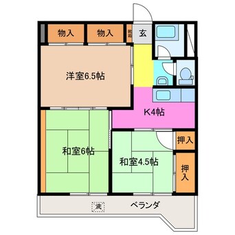 間取図 エイワハイツ