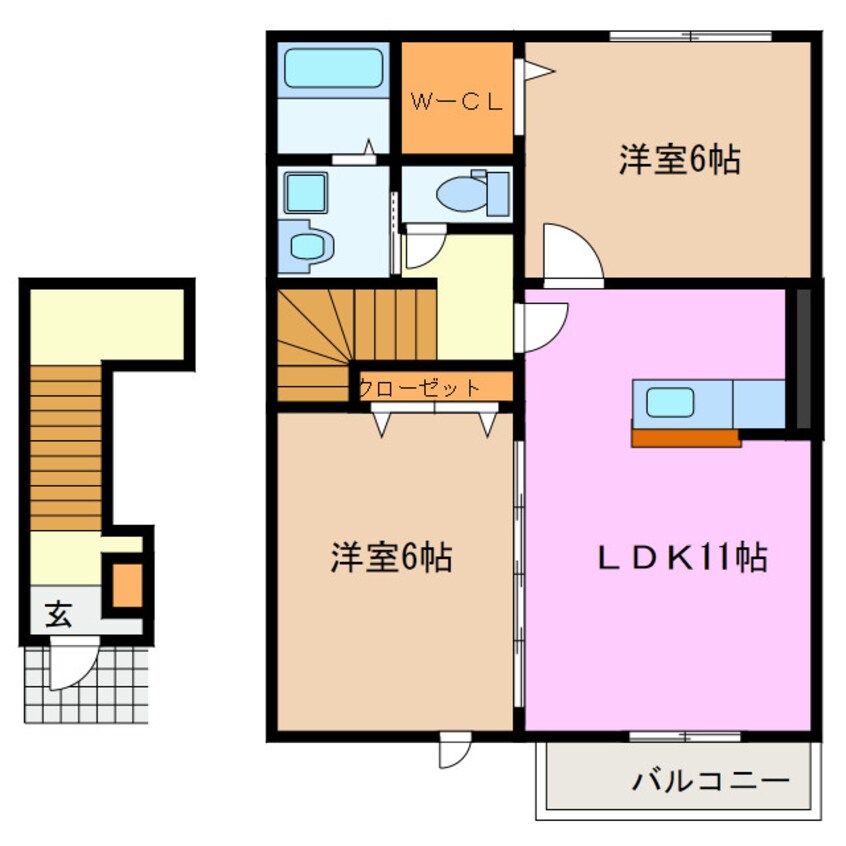 間取図 パークサイドハウス　Ⅱ