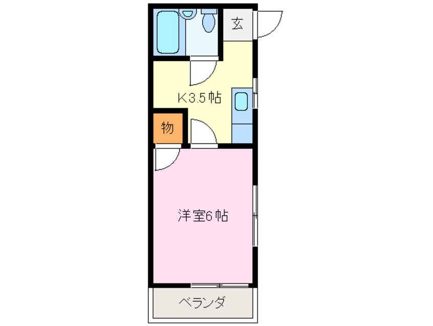 間取図 ドリームハイツ