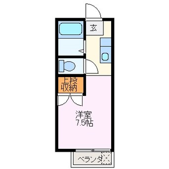 間取図 グリーンハイツ