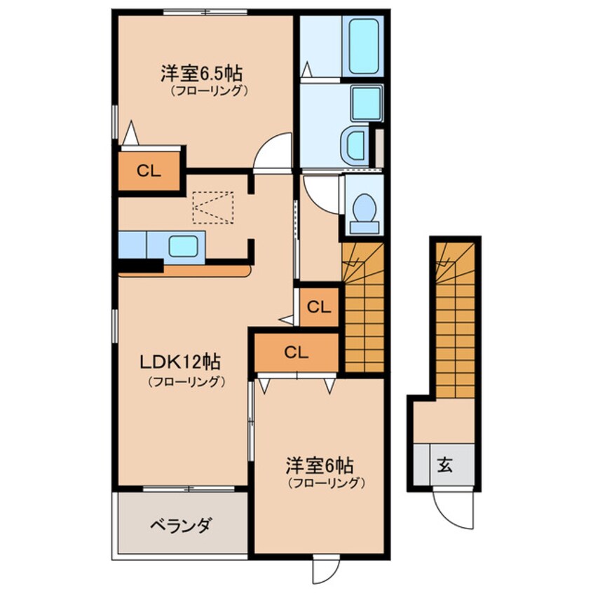 間取図 パルティール　Ａ棟