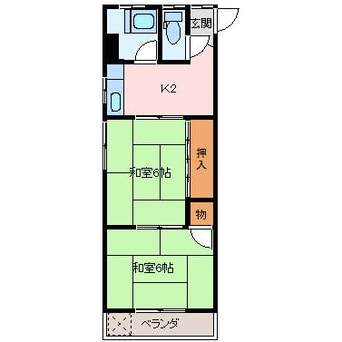 間取図 橋爪コーポ