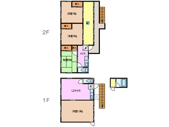 間取図 松風一戸建